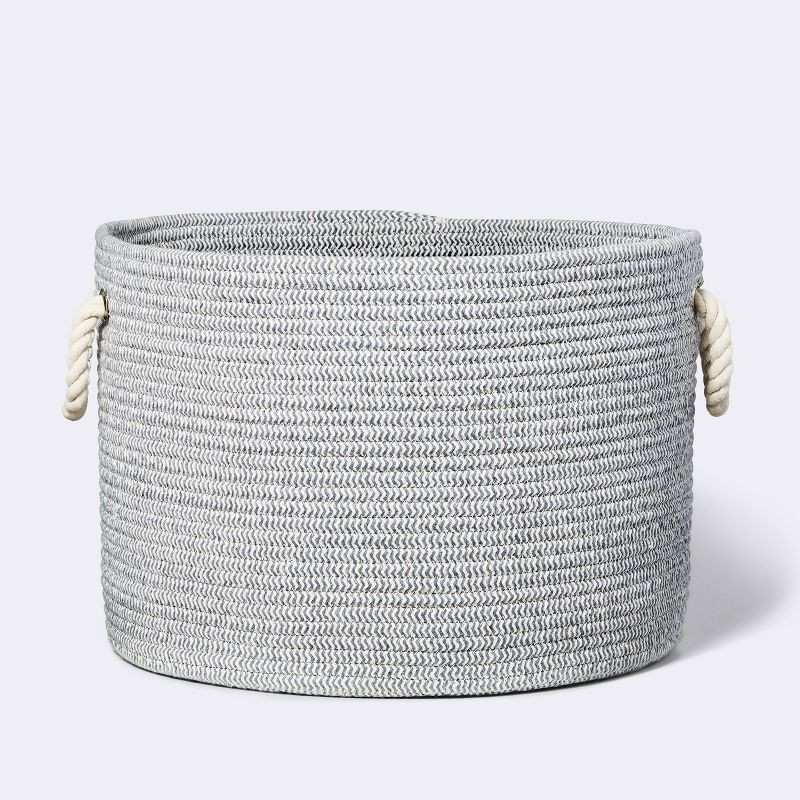 Large Round Coiled Rope Basket - Cloud Island™ | Target