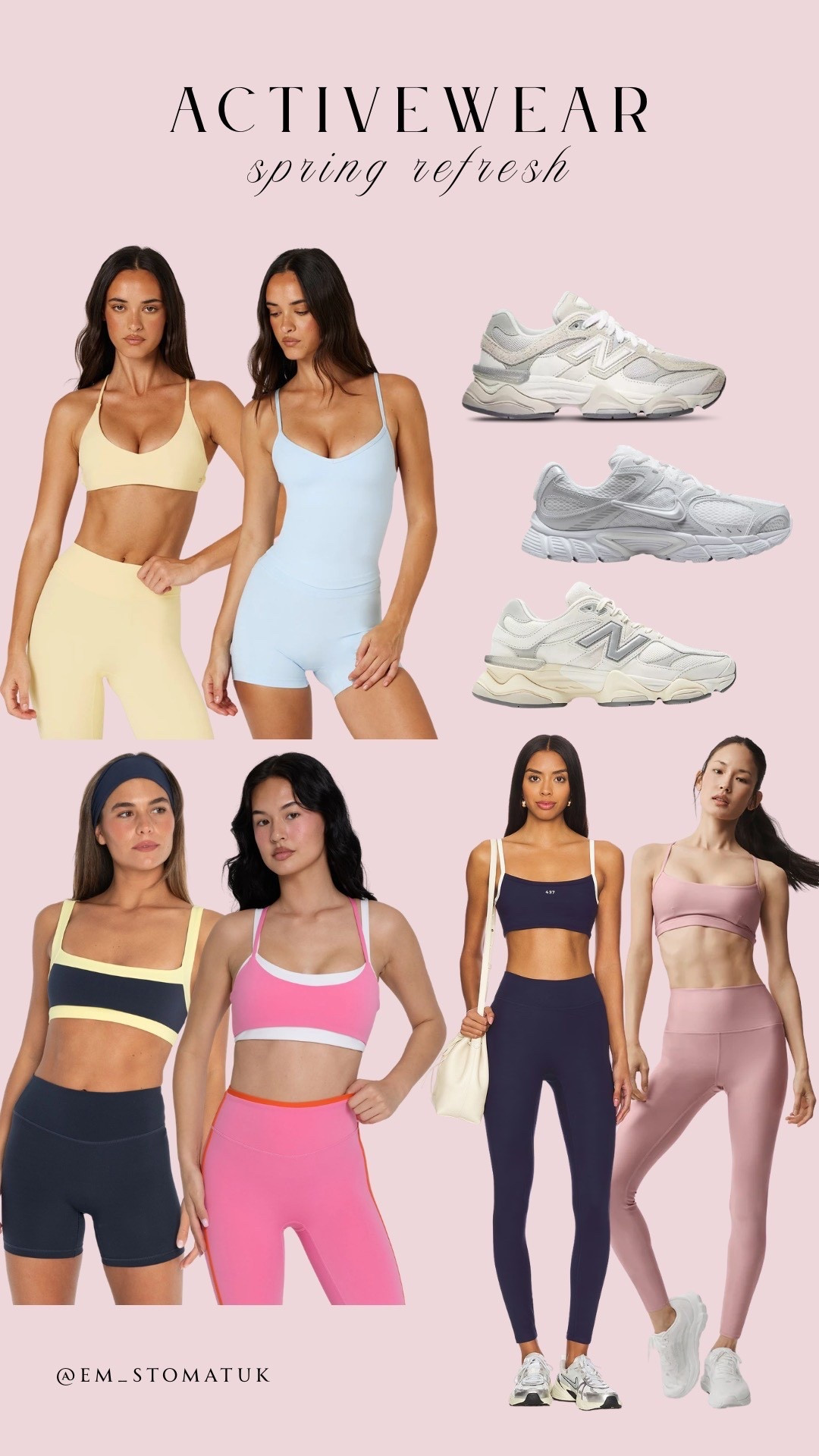 Spring active refresh! Loving all the bright colors! 

#LTKActive #LTKfitnessgoals #LTKootd