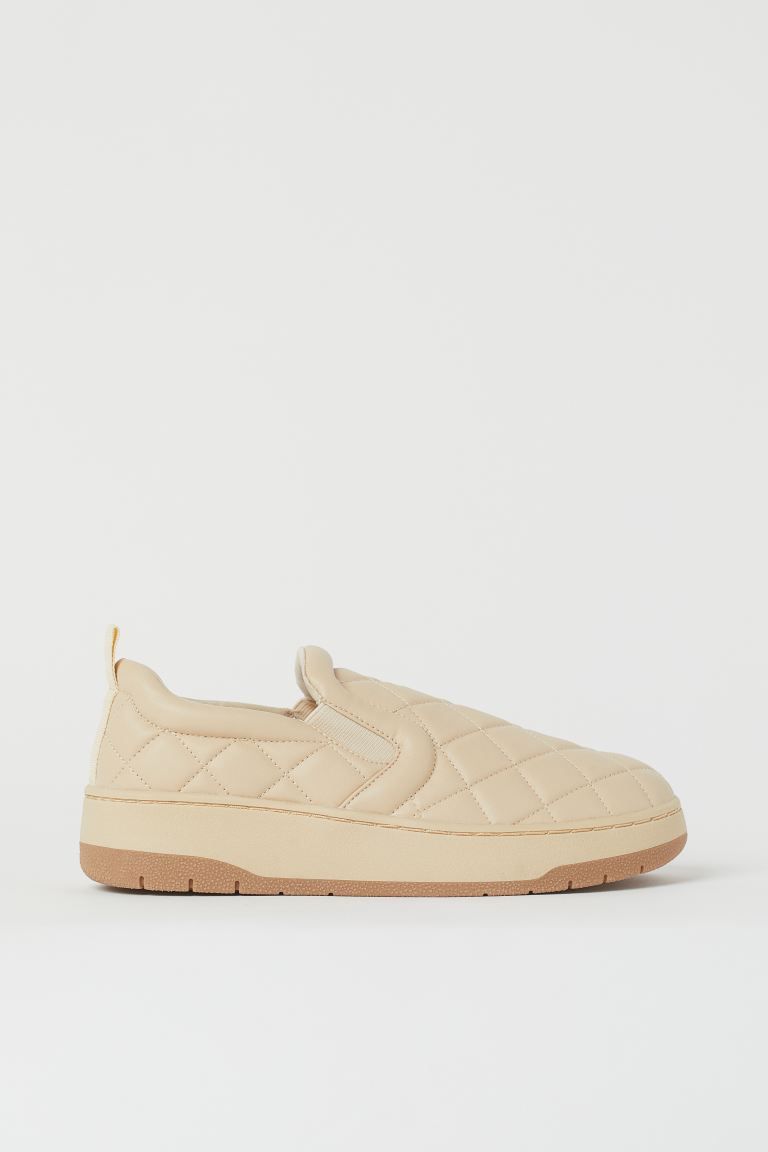 Quilted Slip-on Shoes | H&M (US + CA)