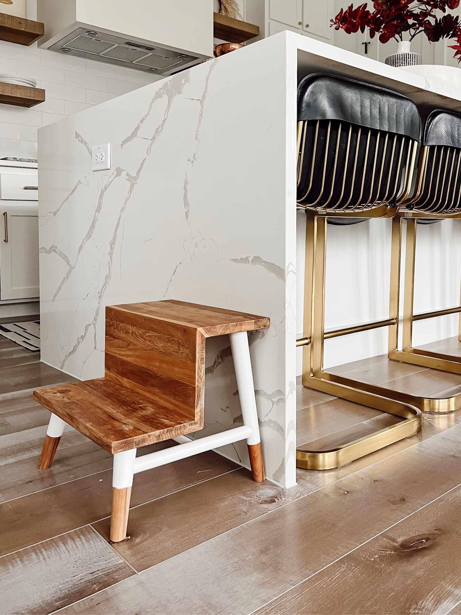 My teak step stool is on sale for 42% off and free shipping! This is one of the lowest prices I’ve seen. Love how it’s beautiful so we can leave it out in our kitchen all the time without having to put it away. Comes in three colors  

#LTKSaleAlert #LTKHome