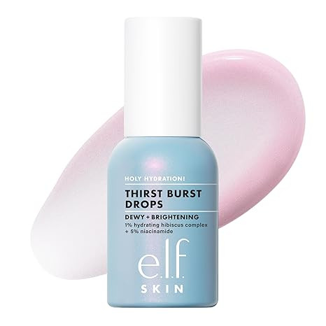 e.l.f. SKIN Holy Hydration! Thirst Burst Drops, Serum For A Radiant Complexion Instantly & Over T... | Amazon (US)