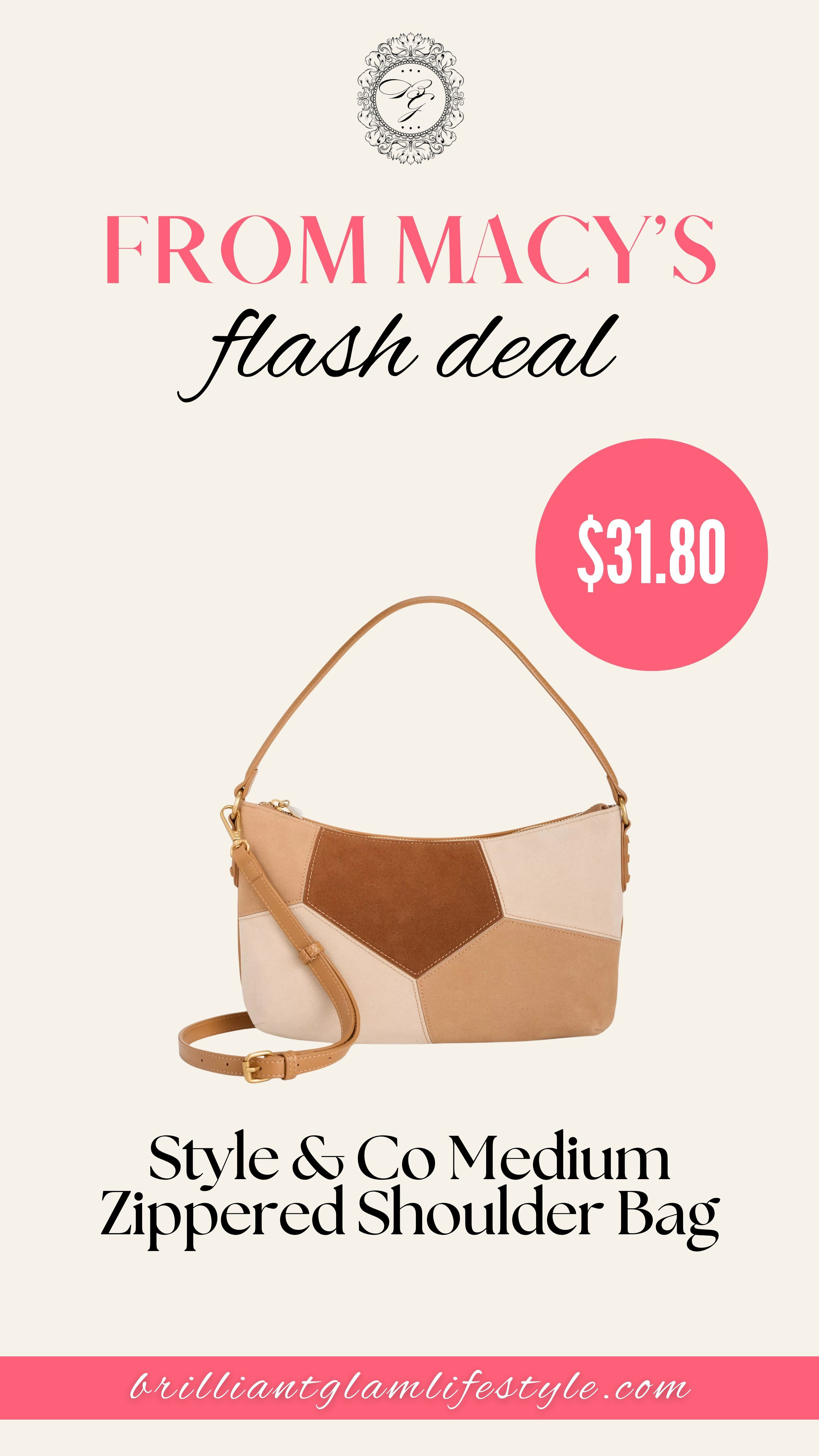 Meet your new everyday favorite 👜✨
The Style & Co Medium Zippered Shoulder Bag blends classic style with practical space—perfect for daily errands, workdays, and weekend plans.
#MacysBags #StyleAndCo #EverydayBag #ShoulderBag #AccessoryEssentials #BagInspo 

 #LTKSeasonal #LTKU #LTKSaleAlert