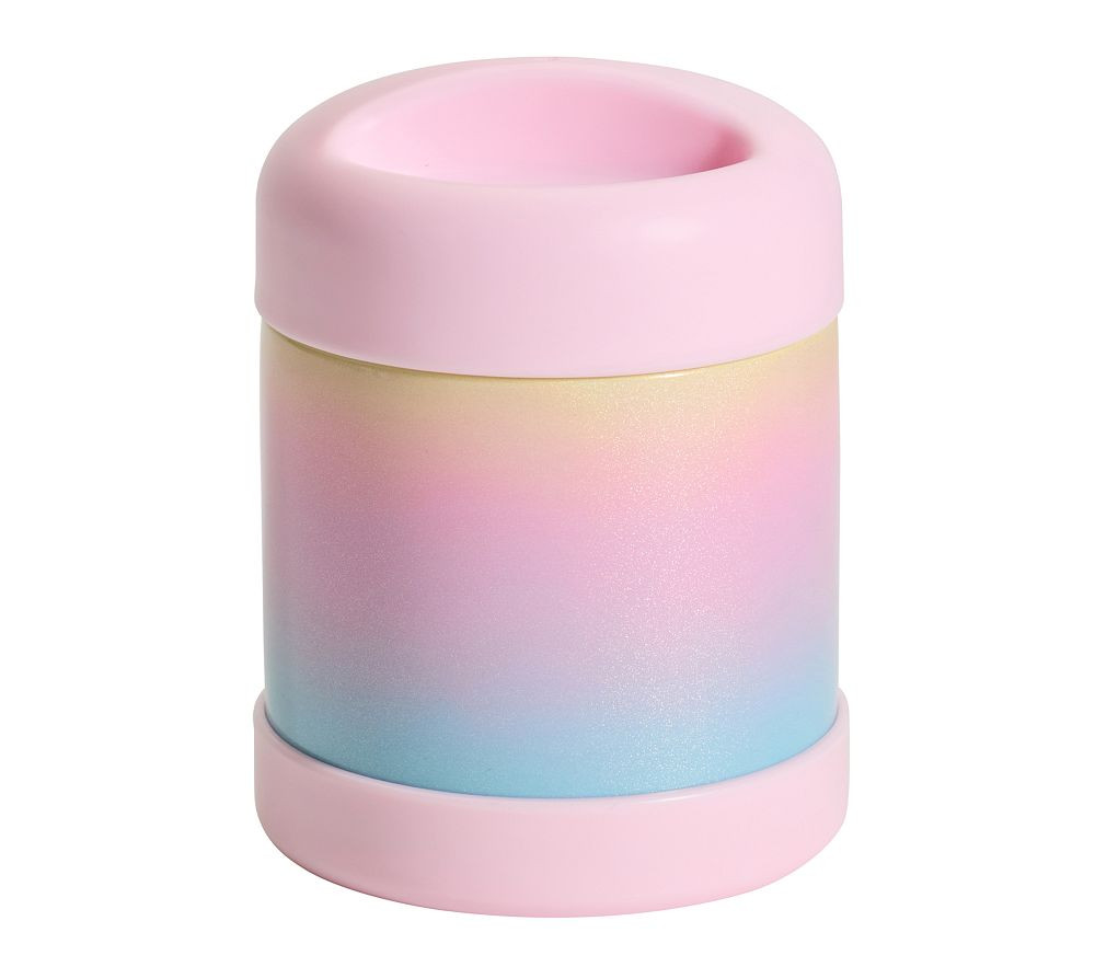Dreamy Skies Ombre Glitter Mackenzie Hot/Cold Container | Pottery Barn Kids