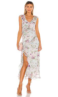 ASTR the Label Tempest Dress in Ivory Lilac Floral from Revolve.com | Revolve Clothing (Global)