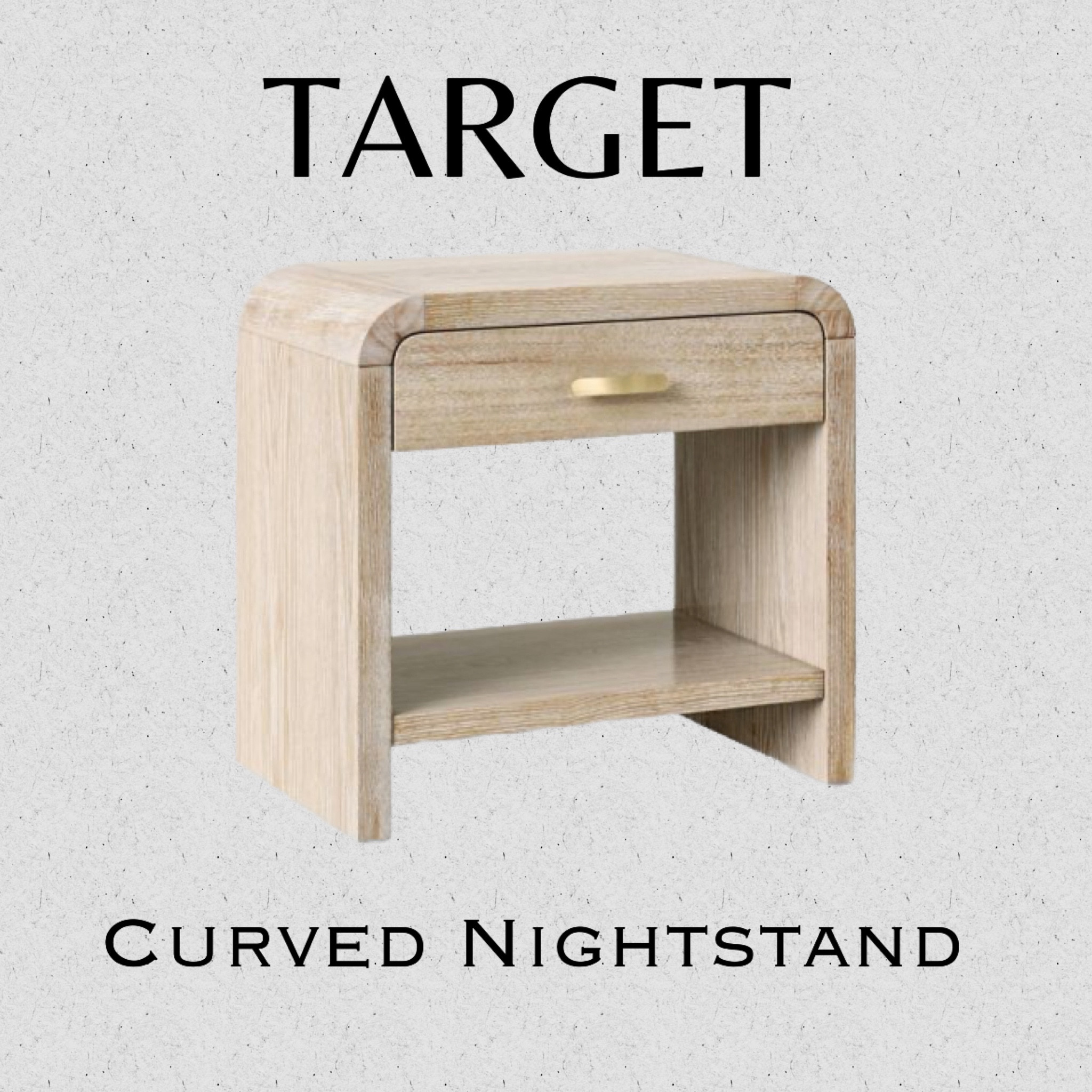 Gorgeous Curved Nightstand Under $200 

#LTKhome #LTKU