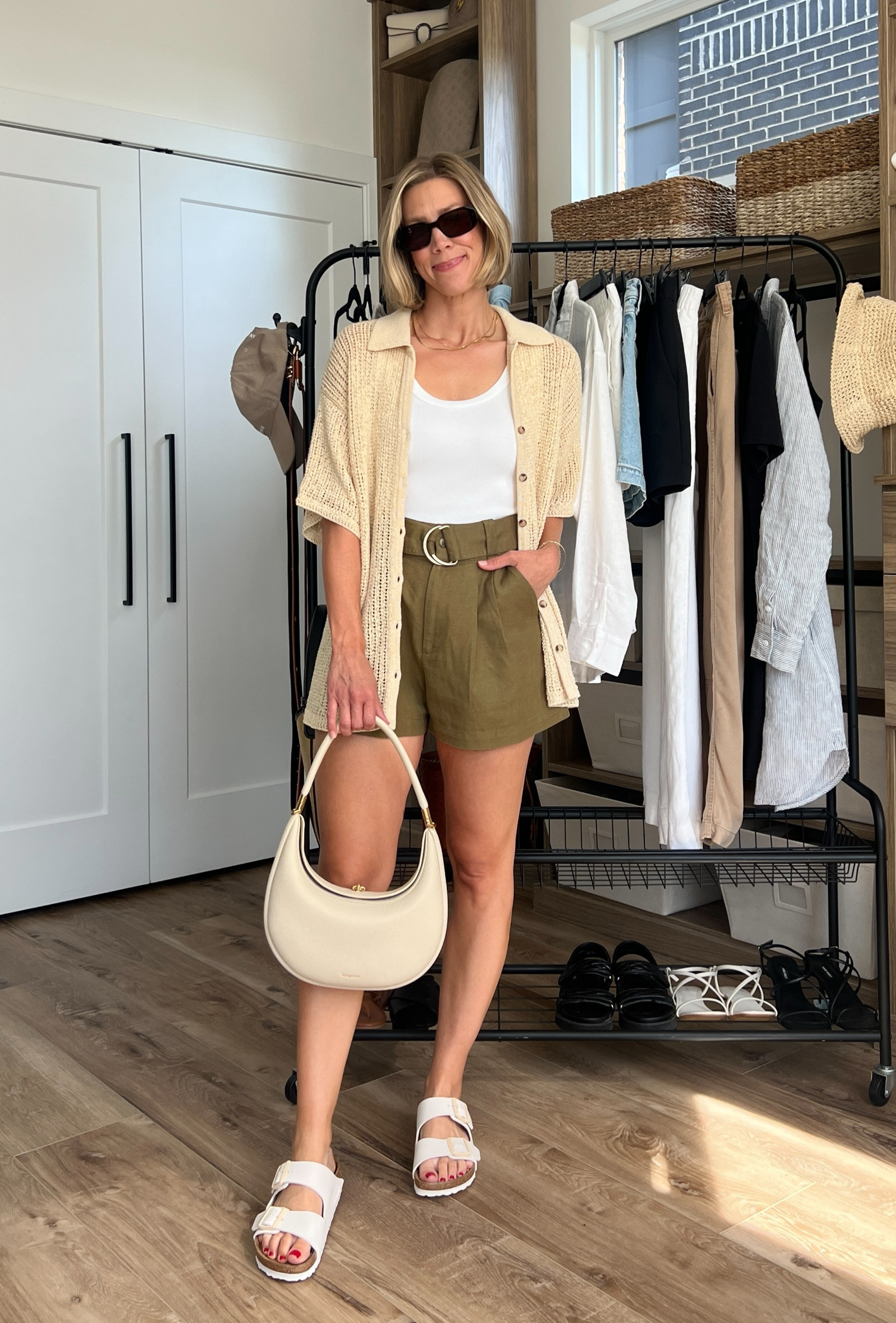 Wearing 2 shorts, XS tank (code: LINDSEY15), XS cardigan, sandals tts

#LTKStyleTip #LTKFindsUnder50 #LTKFindsUnder100