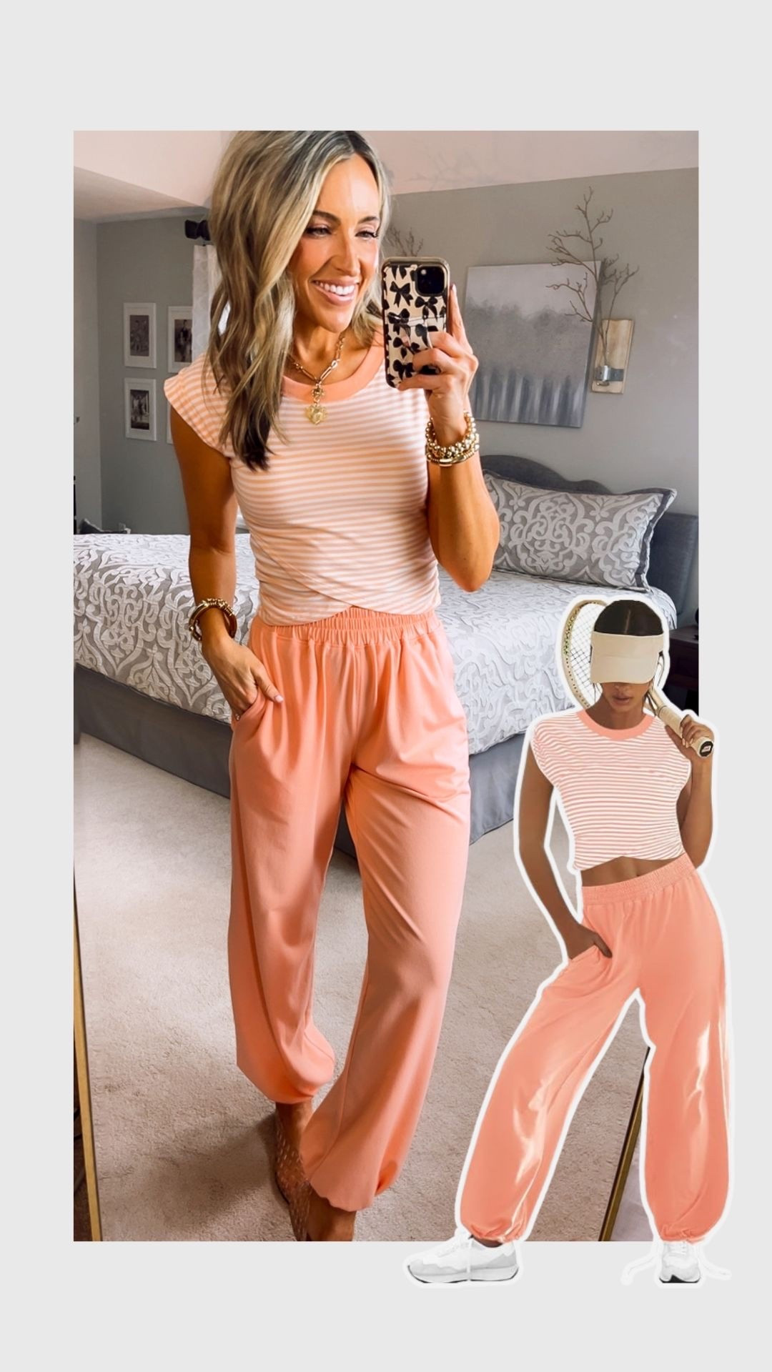 Adorable two piece lounge set with pockets! Wearing xs

#LTKmomlife #LTKootd #LTKSaleAlert