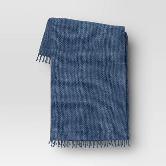 Basketweave Heathered Throw Blanket - Threshold™ | Target