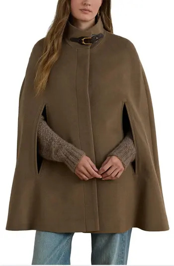 Lauren Ralph Lauren Wool Blend Cape | Nordstrom | Nordstrom