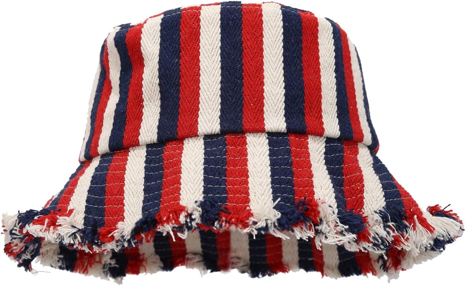 Quanhaigou Frayed Unisex Sun Hats, Fashion Beach Bucket Hat for Men Women,Summer Outdoor Boy's Gi... | Amazon (US)