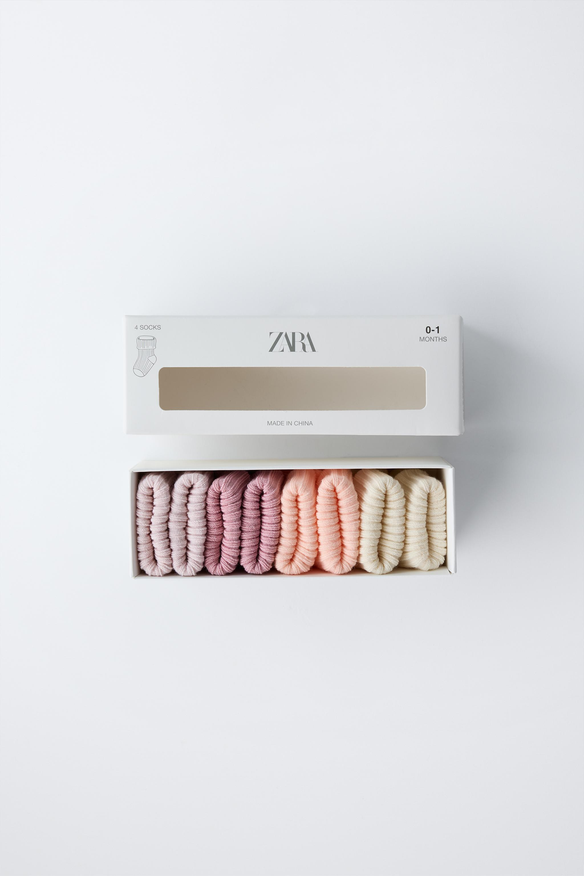 FOUR-PACK OF COLORFUL SOCKS | Zara US