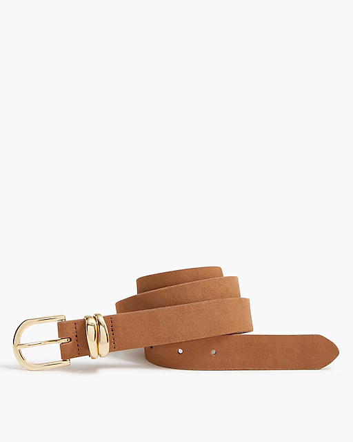 Organic loop suede belt | J.Crew Factory