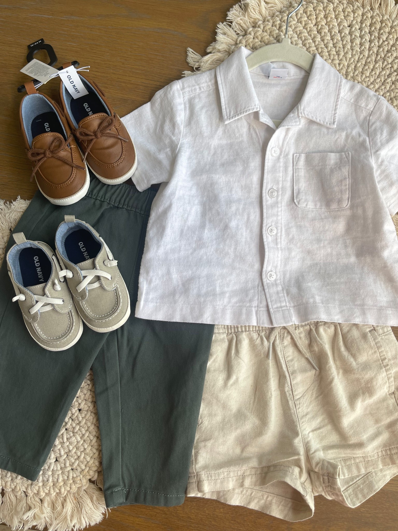 Bought a few new items for spring photos from Old Navy! Everything except for the linen shirt was on sale (40-60% off)!! 🤍💰

The twill pants and so cute and I love the look of the linen-blend top and shorts. I feel like these are great transitional pieces for spring and into summer!

#LTKKids #LTKFamily #LTKBaby