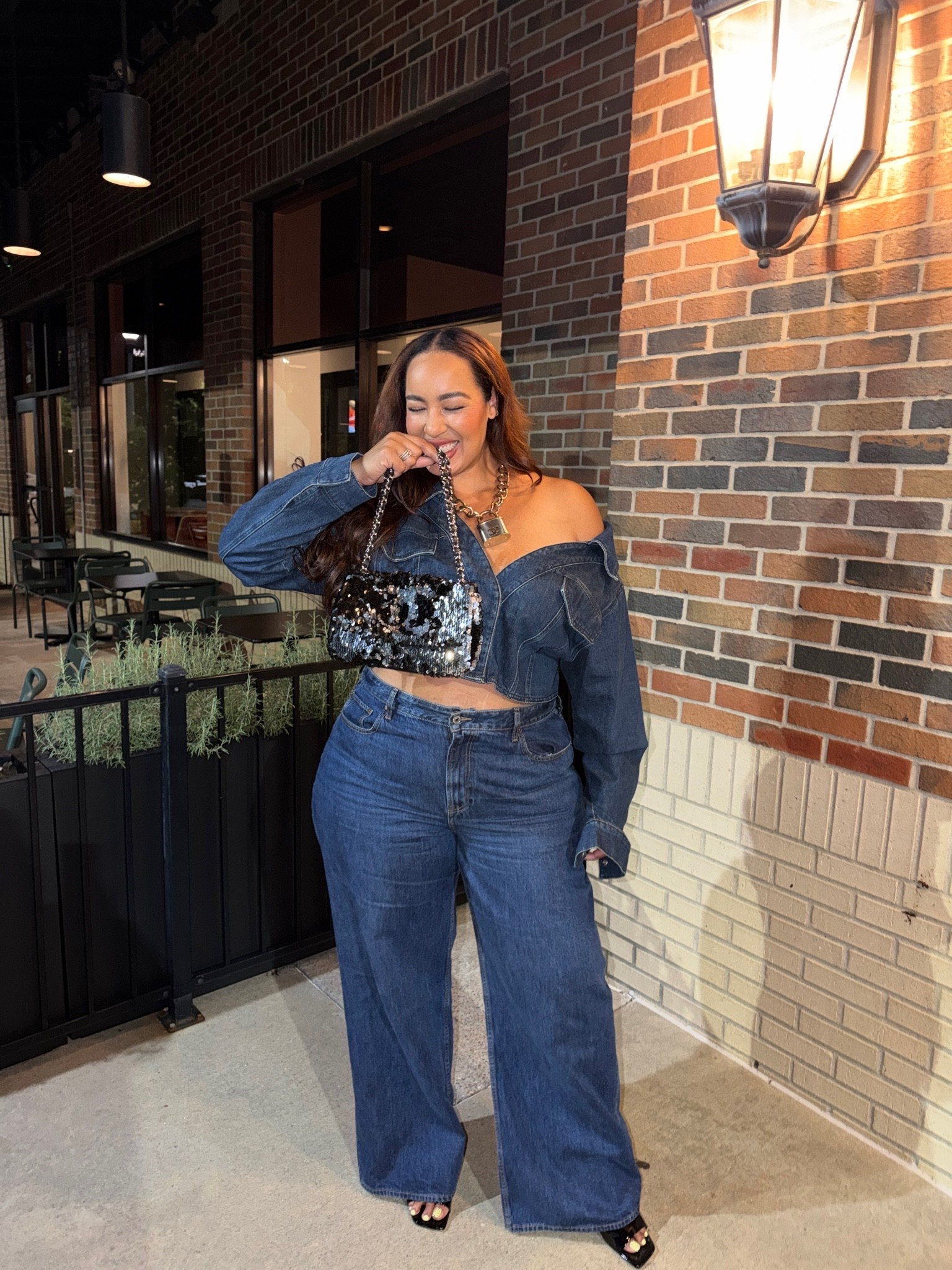Denim in denim

#LTKootd #LTKPlusSize #LTKOver40