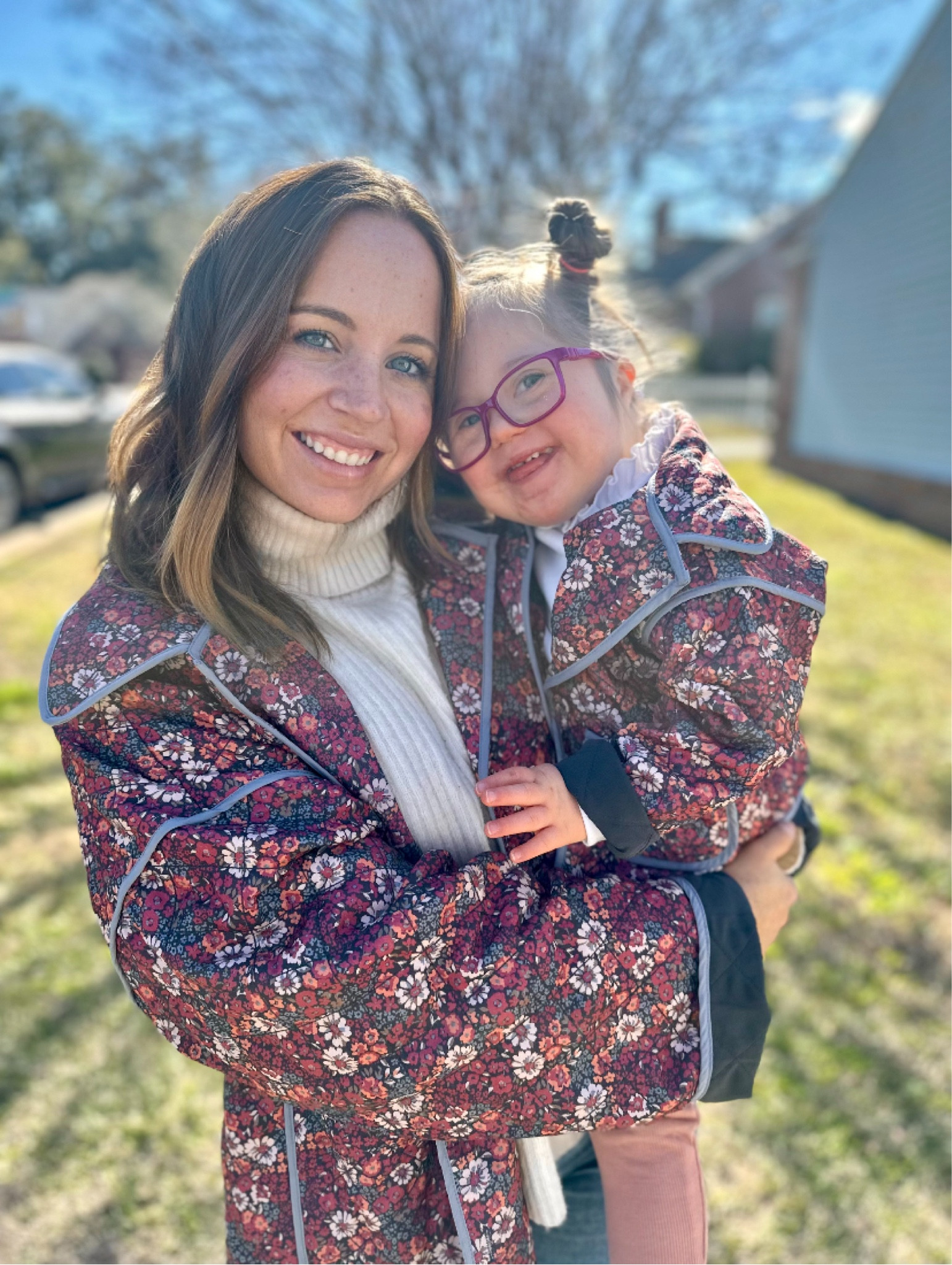 Matching jackets - yes please!
These quilted jackets have been my go-to this year. And perk, I get to match with my girl. 🫶

Wearing size Large for oversized for. 
Poppy is in a 4T

#LTKStyleTip #LTKFamily #LTKKids