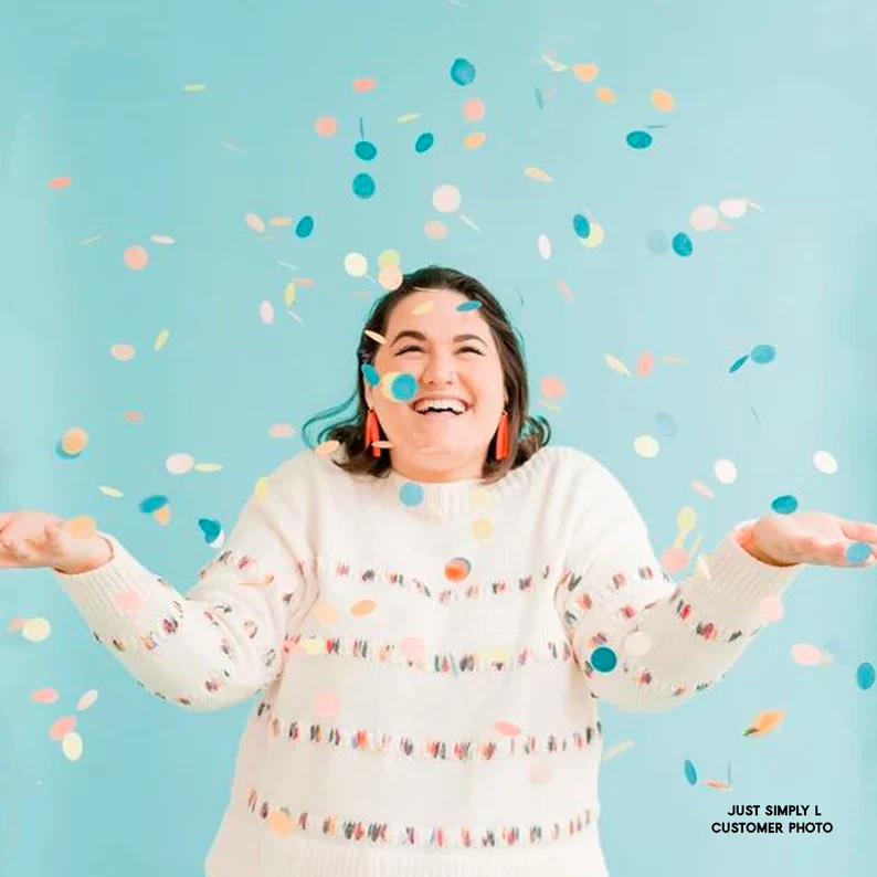 CUSTOM COLORS, Birthday Party Decoration, First Birthday, Birthday Confetti, Custom Party Confett... | Etsy (US)