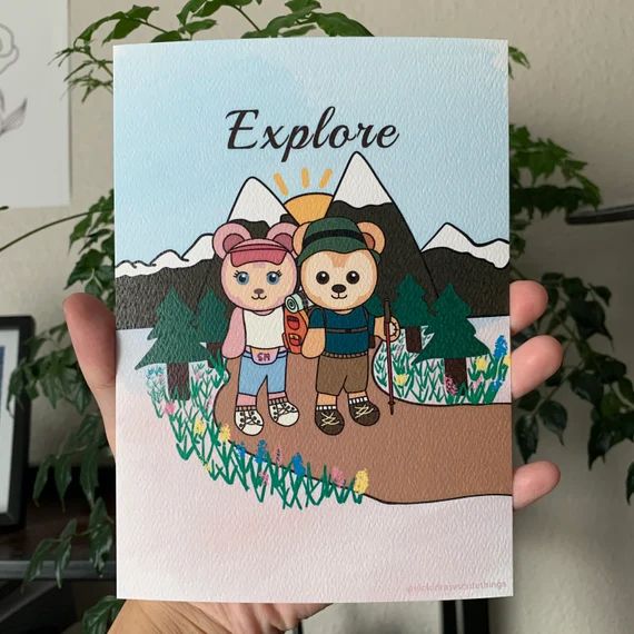 Explore Duffy & Friends Inspired Photo Matte 5x7 Print | Etsy (US)
