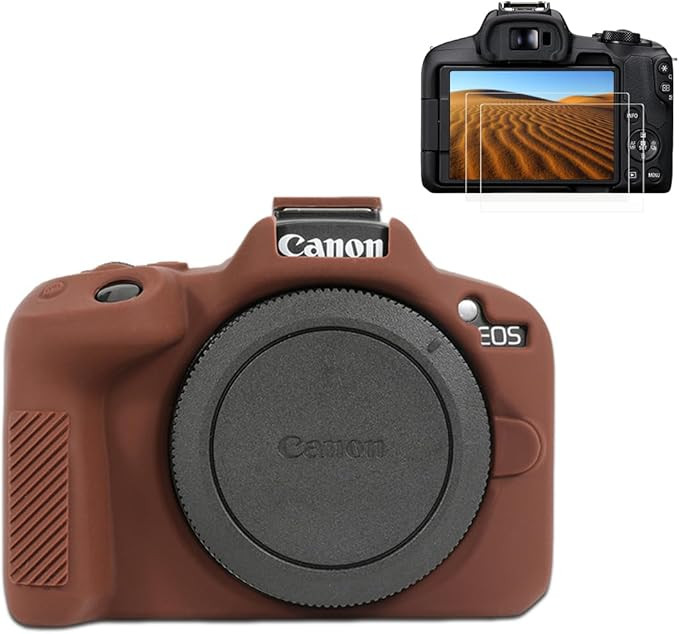 Pocoukate Case for Canon EOS R50 Camera, Soft Silicone Protective Cover Skin with EOS R50 Screen ... | Amazon (US)