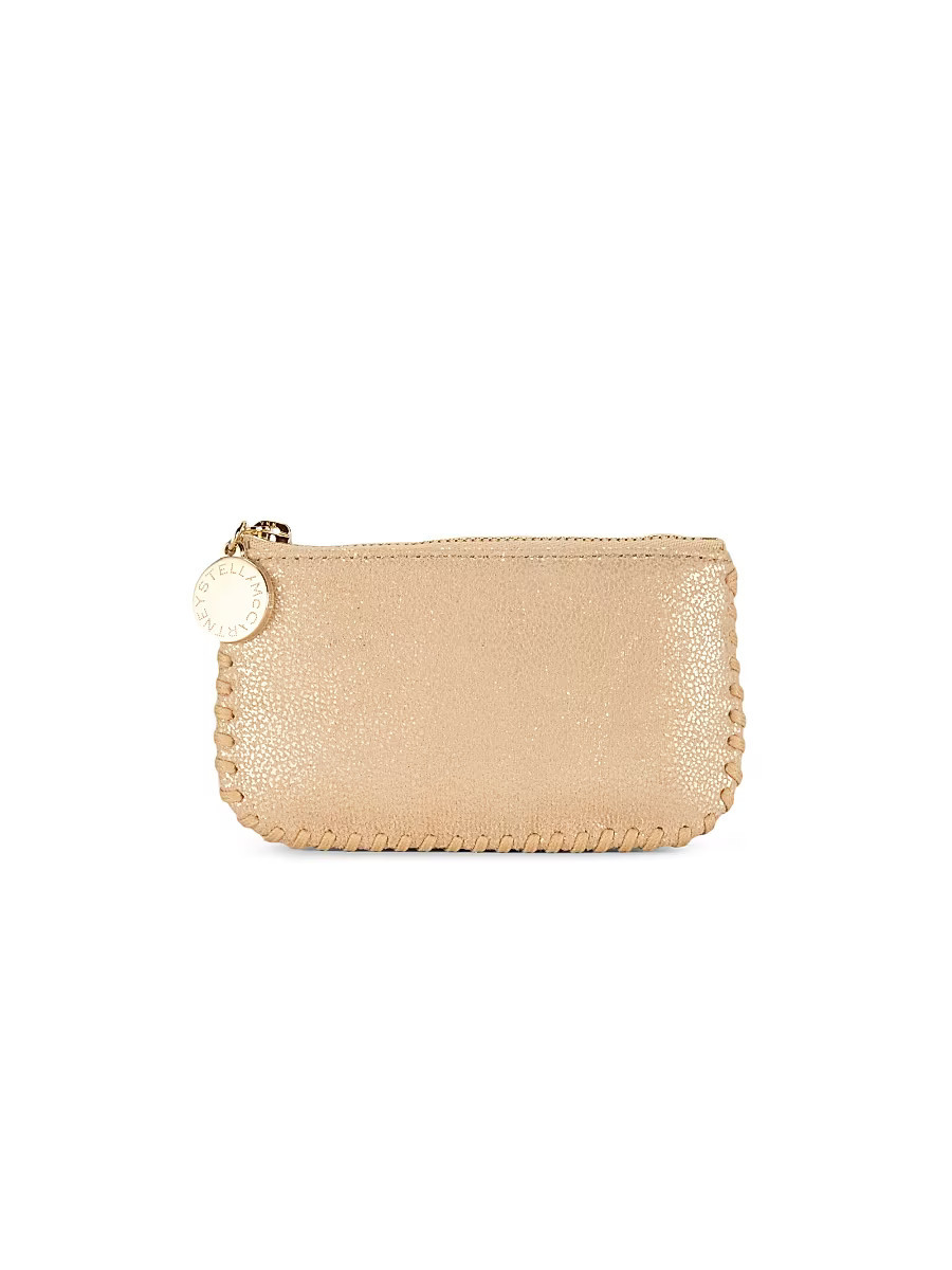 Women's Falabella Key Pouch - Gold | Saks Fifth Avenue
