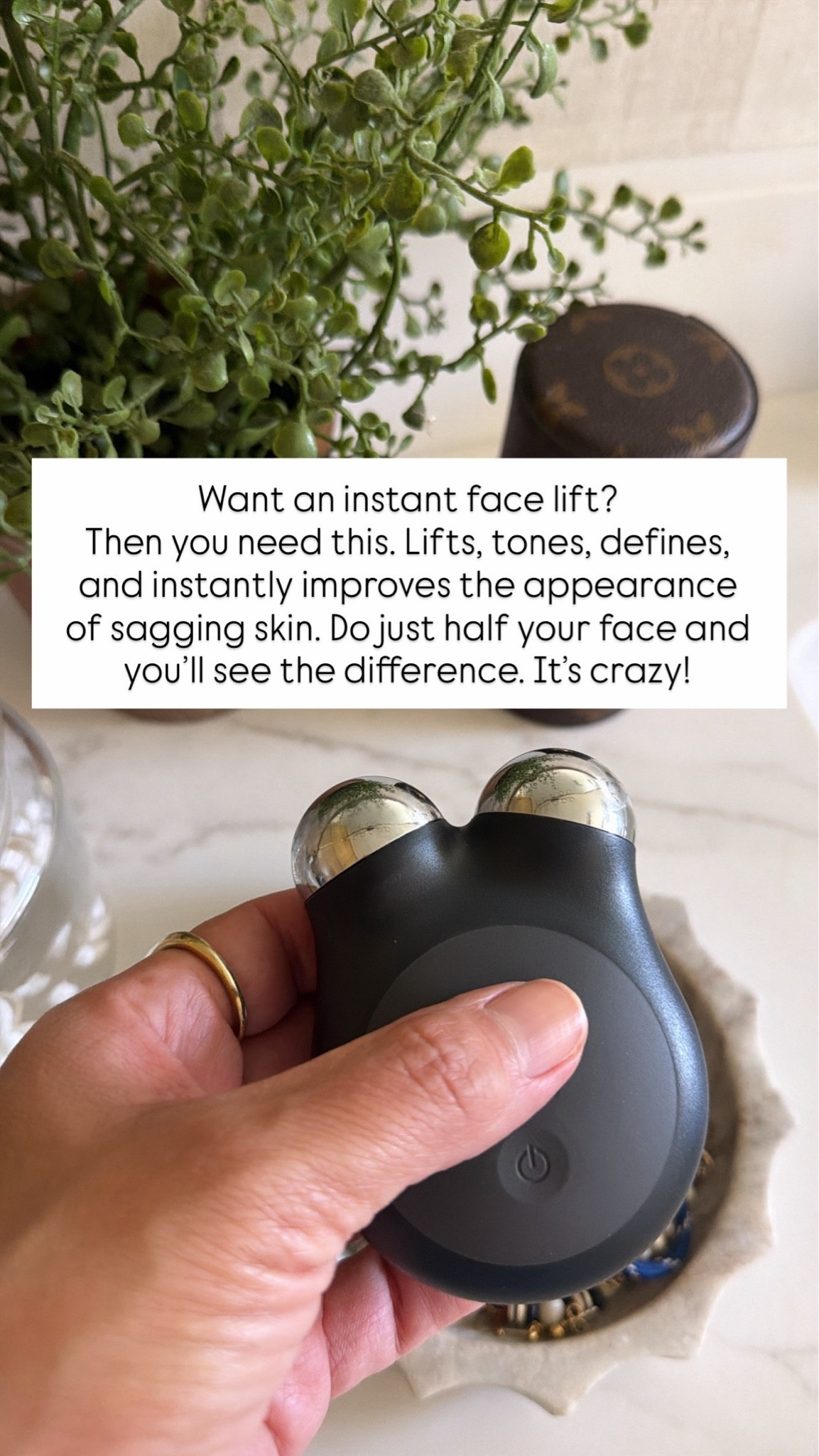 If you don’t believe it then use it on half of you face and you’ll see the difference after just one use!

#LTKselfcare #LTKBeauty #LTKOver40