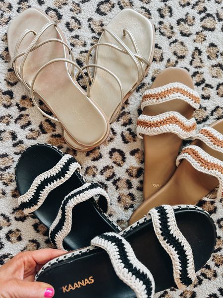 spring sandal season has arrived!!! the best sandals with all the woven accents and super comfy too #kaanasshoes #

#LTKstyletip #LTKshoecrush #LTKSeasonal