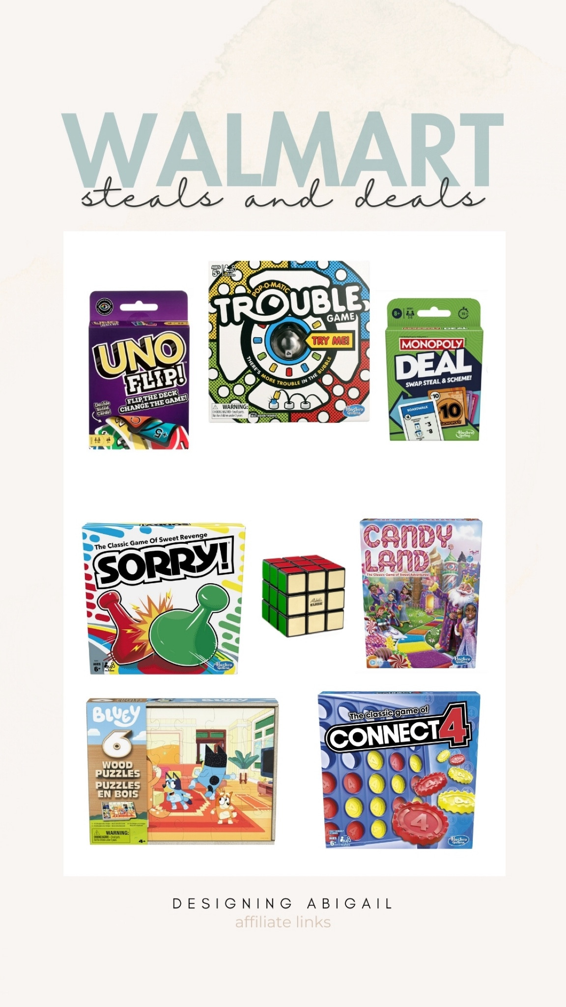 Walmart cyber week board game sale! 
#ltksalealert under $5, #ltkfindsunder25 kids, family, stocking stuffers 

#LTKGiftGuide #LTKHoliday #LTKCyberWeek