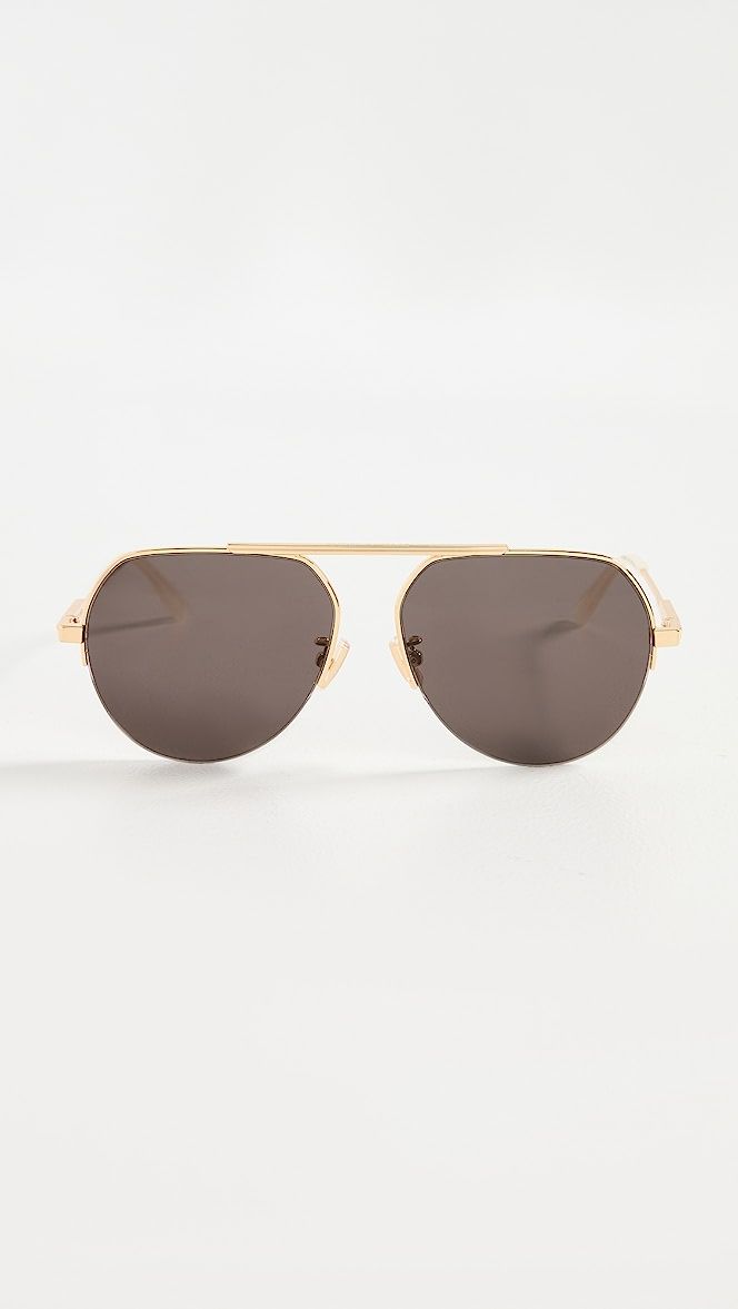 Full Metal Aviator Sunglasses | Shopbop