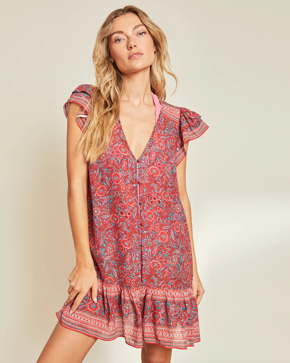 Lorraine Floral Dress | Veronica Beard