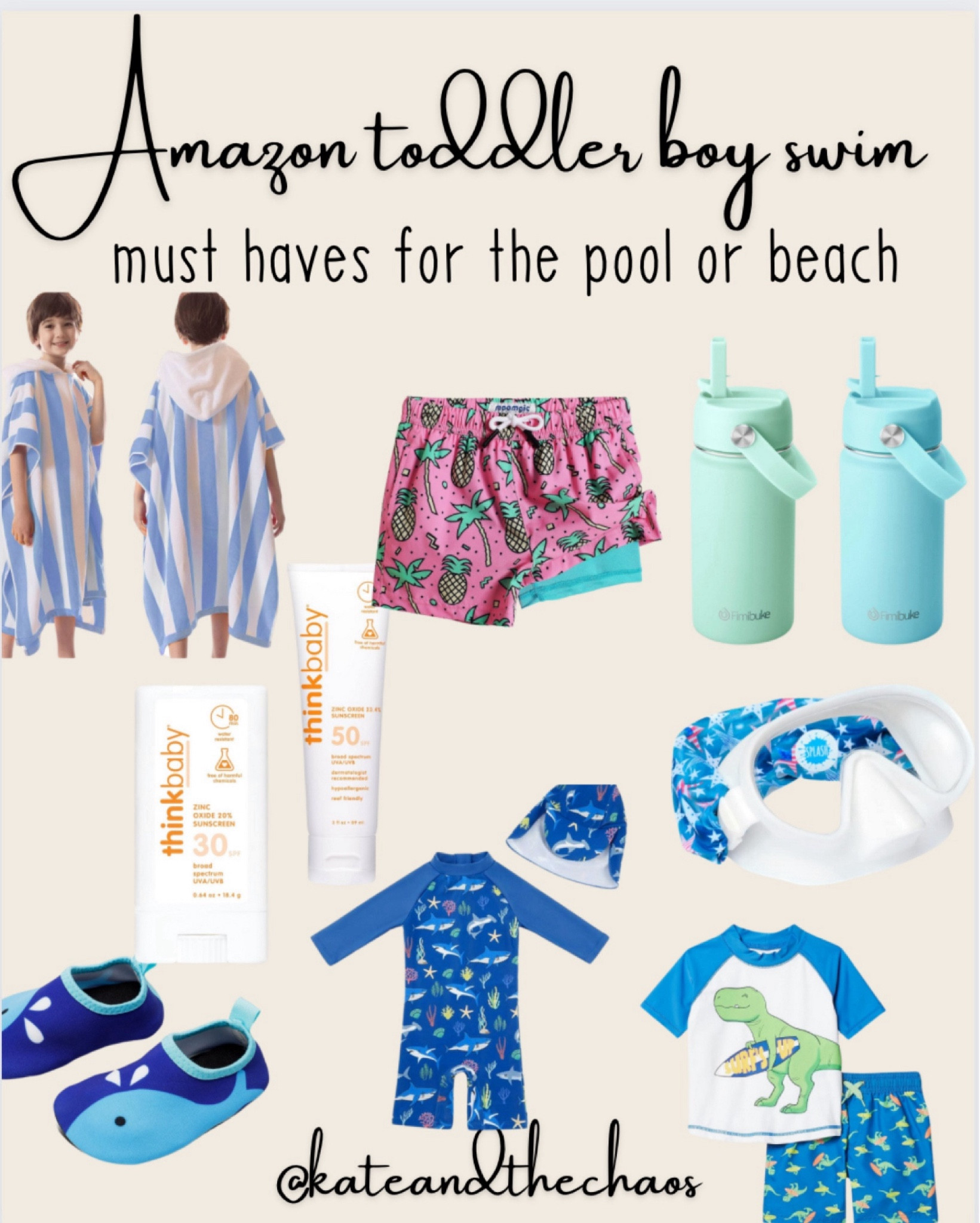 Swim must haves for toddler boys!!! Swim goggles - as seen on Shark tank and they’re genius! They use swimsuits as the band so they won’t pull hair + they go over the nose too! So smart!!! 

#boysswim #toddlerboyswim #swimmusthavesforboys 

#LTKkids #LTKswim