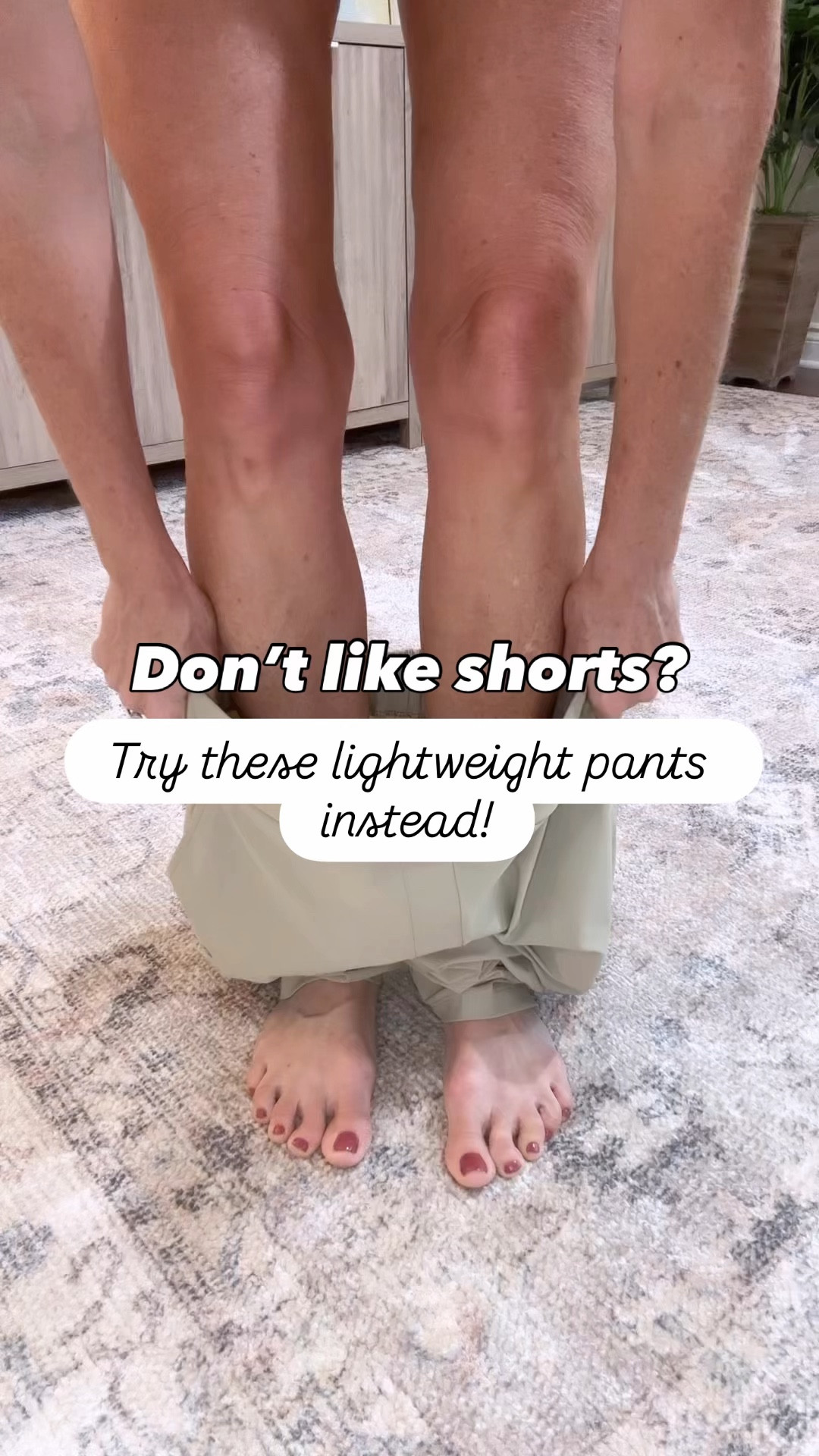 If you don't love shorts, these Amazon lightweight pants are a great alternative! Plus they will keep you nice and cool all summer. 😎 They have a hidden drawstring, super soft fabric, a stretchy waistband and flattering zip back pockets. 

I sized up to a medium for a roomier fit. They come in 7 sizes and 12 colors

#LTKOver40 #LTKootd #LTKgrwm