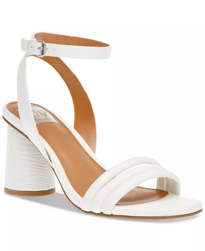 DV Dolce Vita Women's Fleck Two-Piece Ankle-Strap City Sandals - Macy's | Macy's