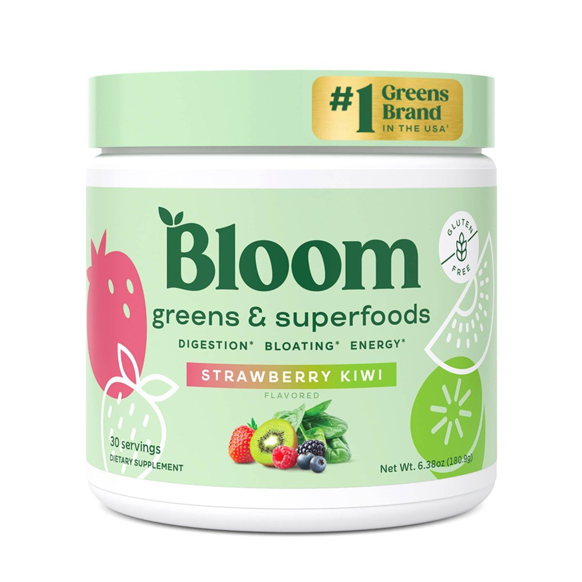 BLOOM NUTRITION Greens and Superfoods Powder - Strawberry Kiwi | Target