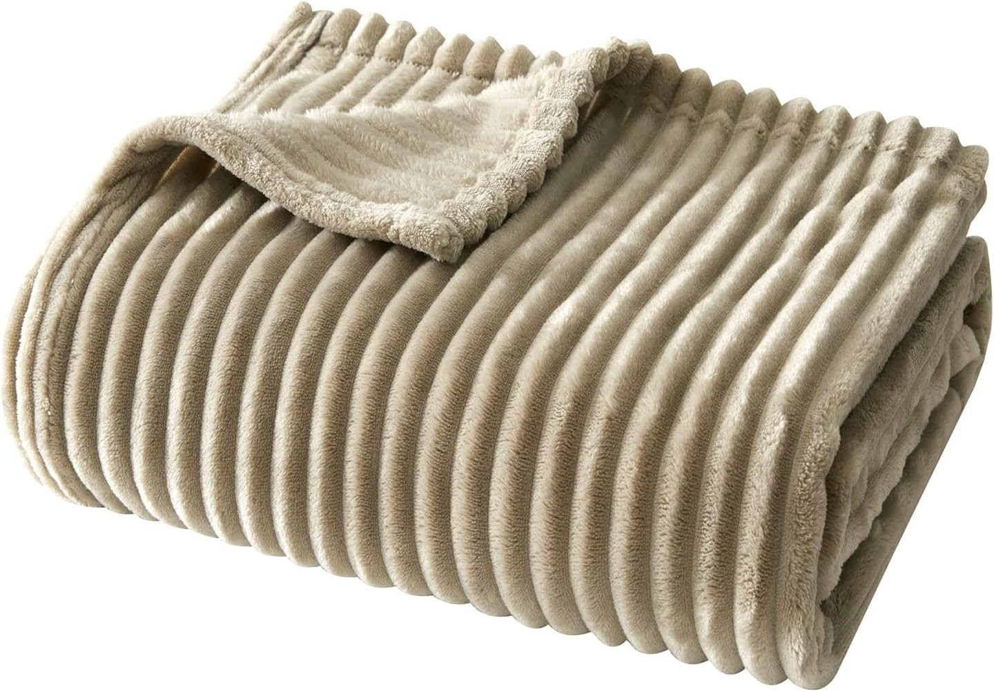 Geniospin Throw Blanket for Couch, Bed, Sofa. Super Soft Lightweight Blanket with Strip 50 X 60 I... | Amazon (US)