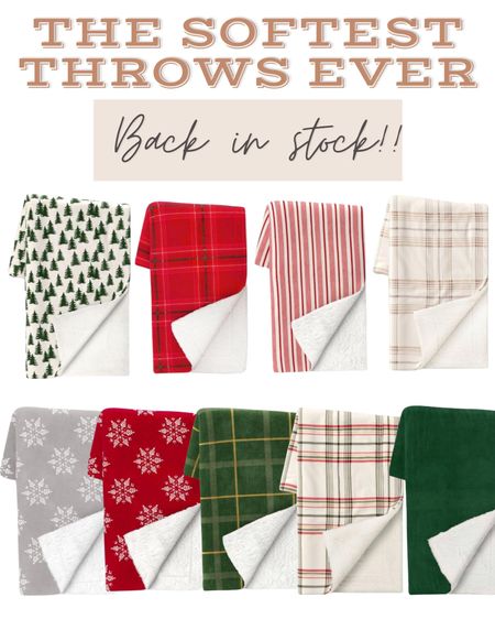 At only $15 and The softest holiday throws ever!! I grabbed 3 and kind of want more! 😂. New collection, throw blanket, Christmas throws , new At Target, target run 

#LTKSeasonal #LTKHoliday #LTKstyletip