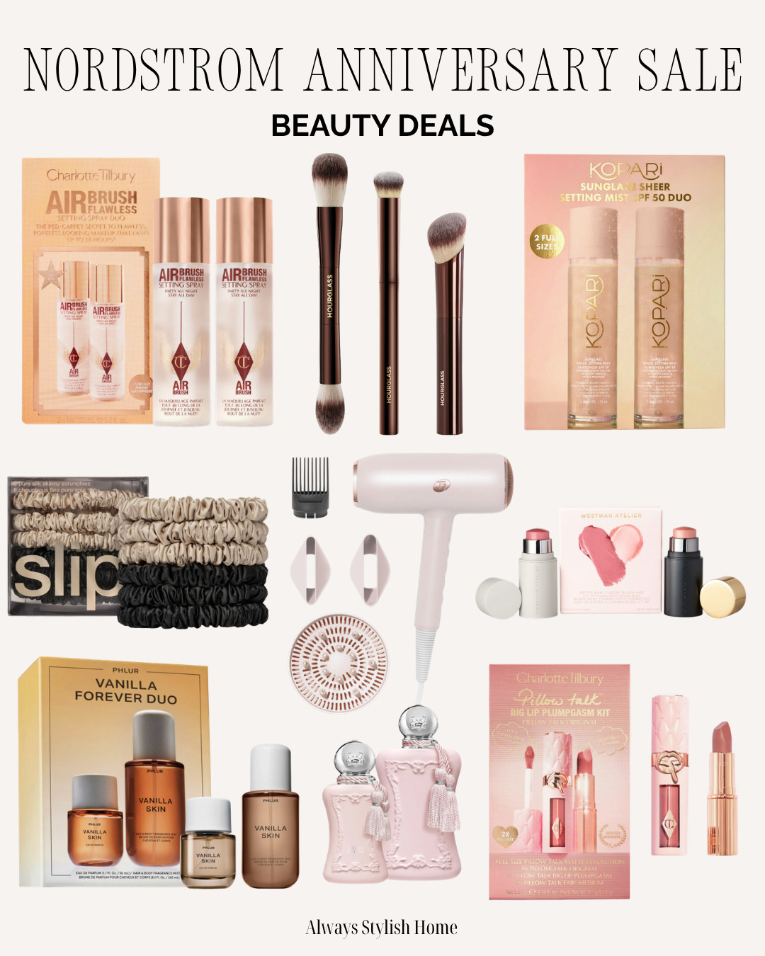 Nordstrom Anniversary Sale Beauty Finds 🖤✨ From bestselling skincare and makeup to luxury fragrances, hair tools, and beauty essentials, these are my favorite Nordstrom Anniversary Sale beauty deals to shop before they sell out. Whether you're restocking your everyday favorites, upgrading your beauty routine, or grabbing premium beauty brands at a discount, these picks are worth adding to your cart now. Save on top beauty favorites while the sale lasts! #NordstromAnniversarySale #NSale #BeautyDeals #Skincare #Makeup #Haircare #Fragrance #LuxuryBeauty #LTKBeauty #LTKSale #NordstromBeauty #SaleAlert 

 #LTKmorningroutine #LTKselfcare #LTKBeauty