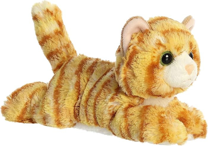 Aurora® Adorable Mini Flopsie™ Ginger Cat™ Stuffed Animal - Mini Companions Ready for Playfu... | Amazon (US)