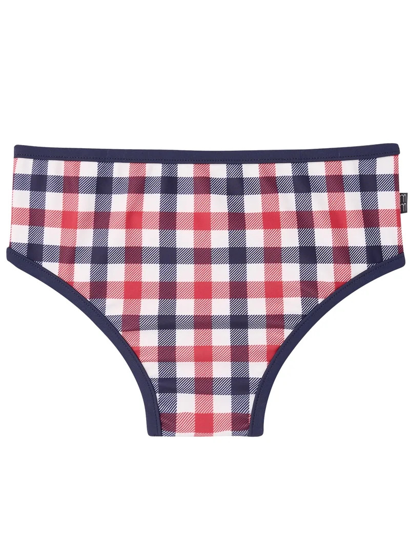 Modern Moments by Gerber Toddler Girl Two- Piece Swimsuit with Binding, Sizes 12M-5T | Walmart (US)