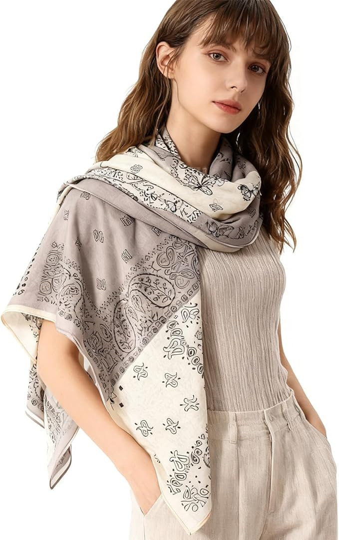 41" Large Square Scarf Hairscarf Fashion Scarves Hair Wrapping Scarfs Night Sleeping Headscarf fo... | Amazon (US)