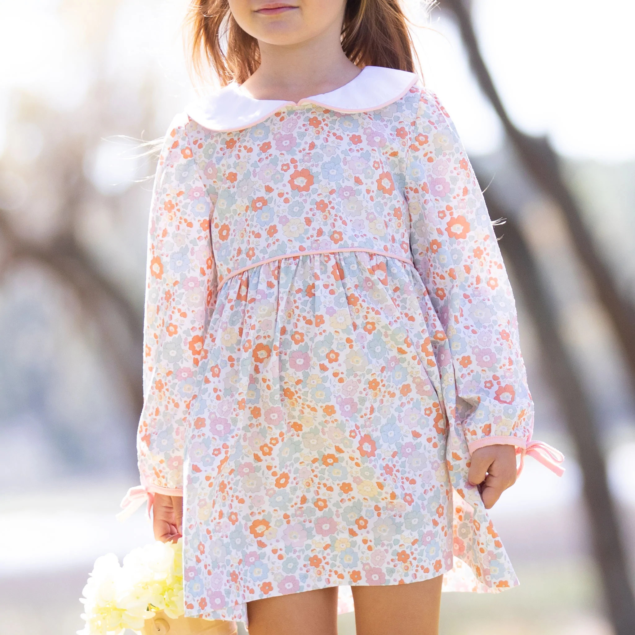Girls Abundant Blooms Genevive Dress - Shrimp and Grits Kids - Shrimp and Grits Kids | Shrimp and Grits Kids