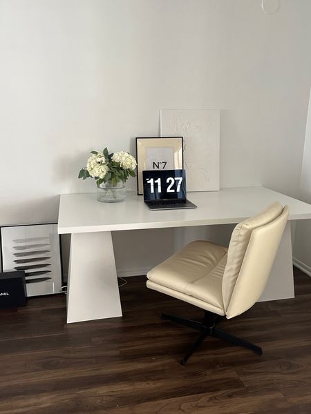 STUDIO APARTMENT HOME OFFICE: this desk is a CB2 DIY for under $200. Everything else dis linked for your home decor inspiration. Amazon, IKEA, and H&M home.

#LTKhome #LTKunder100 #LTKunder50