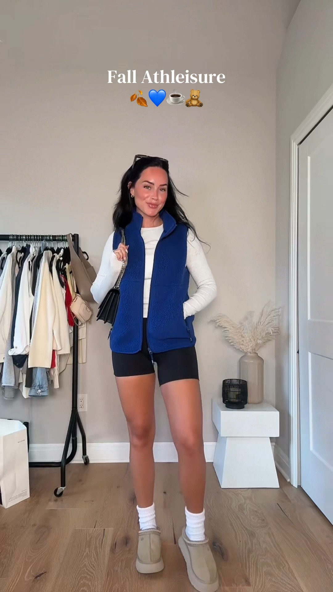 Fall athleisure is officially back and I’m so excited. 🍂🤎 These are some of my favorite Aritzia active pieces, and I had to pull my Polartec fleece and vest back out. Such an easy, comfy outfit for errands, travel days, coffee runs, or just everyday wear this fall.

I’ll have all my outfit details linked over on my LTK. 🤍 My sizing: 5'7", 145 lbs, 32DD. I'm wearing a size small top and size 6 shorts.

@Aritzia #FallAthleisure #AritziaStyle #AritziaActive #FallOutfitInspo #AthleisureStyle fall outfit, Aritzia, Aritzia activewear, Aritzia athleisure, Polartec fleece, Aritzia Polartec, fall fashion, casual fall outfit, comfy outfit, everyday outfit, errand outfit, travel day outfit, activewear outfit, cozy fall style, neutral outfit, layering for fall, vest outfit, fleece outfit, athletic outfit, pre-fall outfit, fall wardrobe, outfit inspiration, LTK, capsule wardrobe, chic athleisure, weekend outfit, coffee run outfit, airport outfit, transitional fall outfit