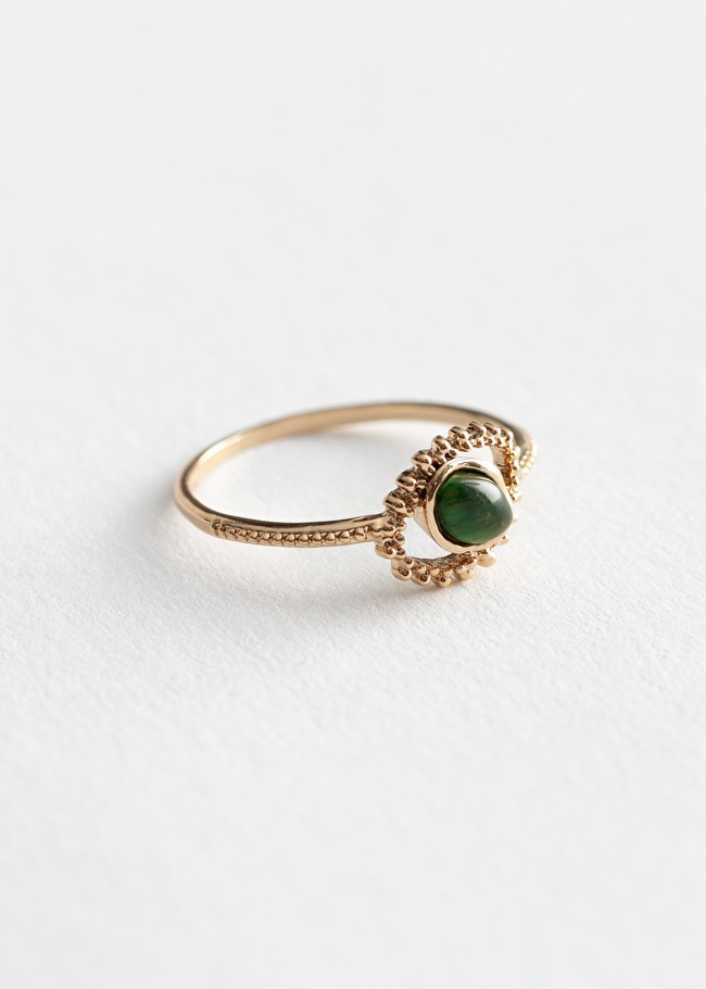 Eye Pendant Stone Ring | & Other Stories (EU + UK)
