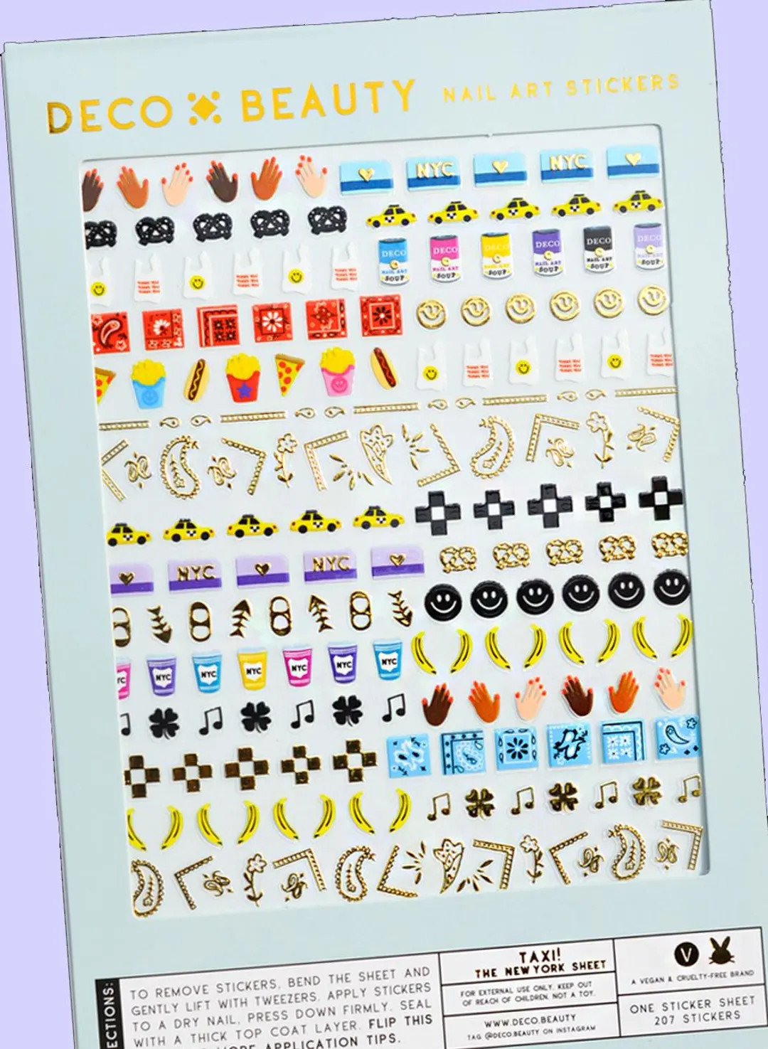 Taxi! (New York) - Nail Art Stickers | Etsy (US)