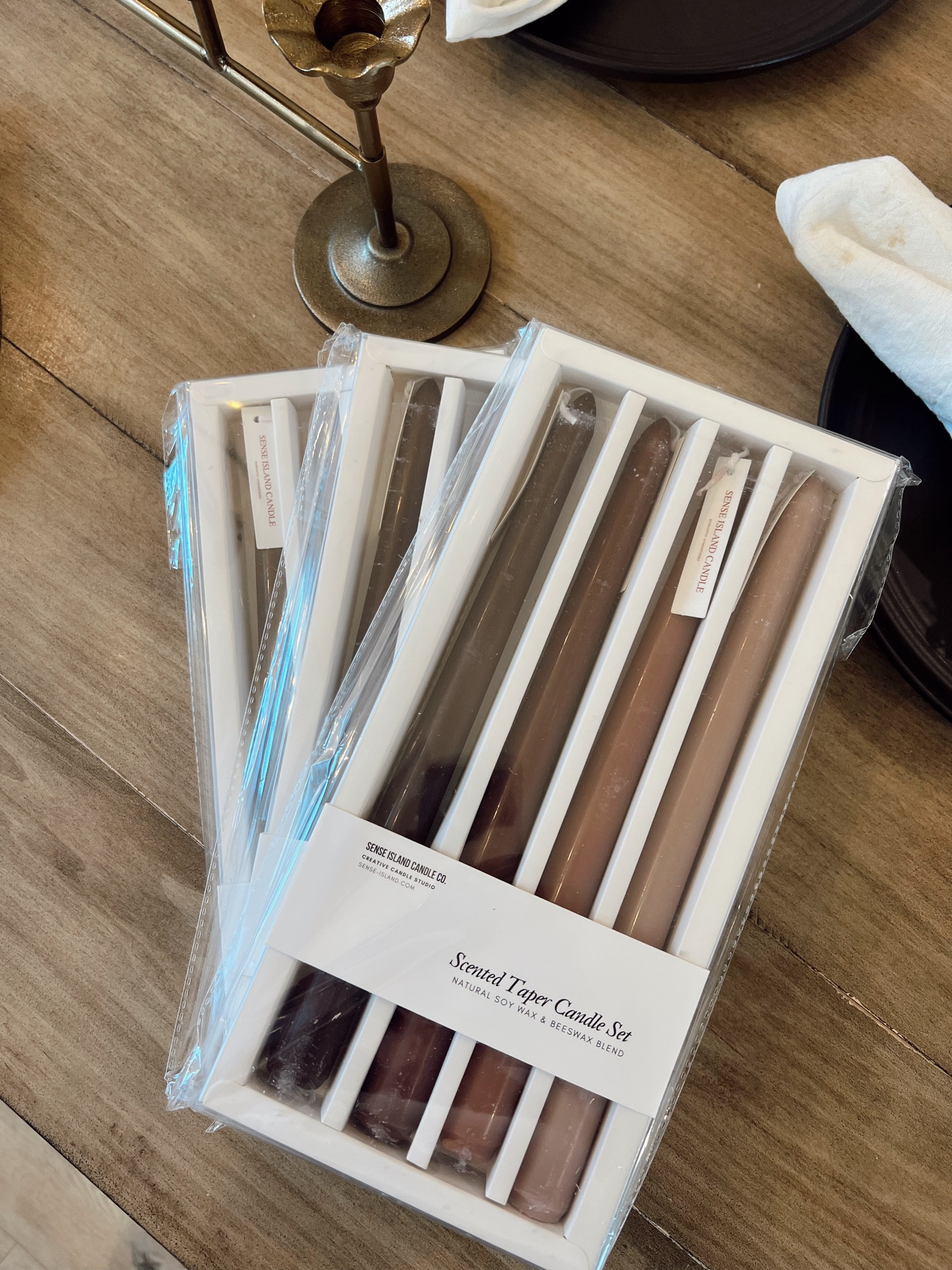 Neutral taper candles from Amazon 

#LTKHome #LTKSeasonal #LTKParties