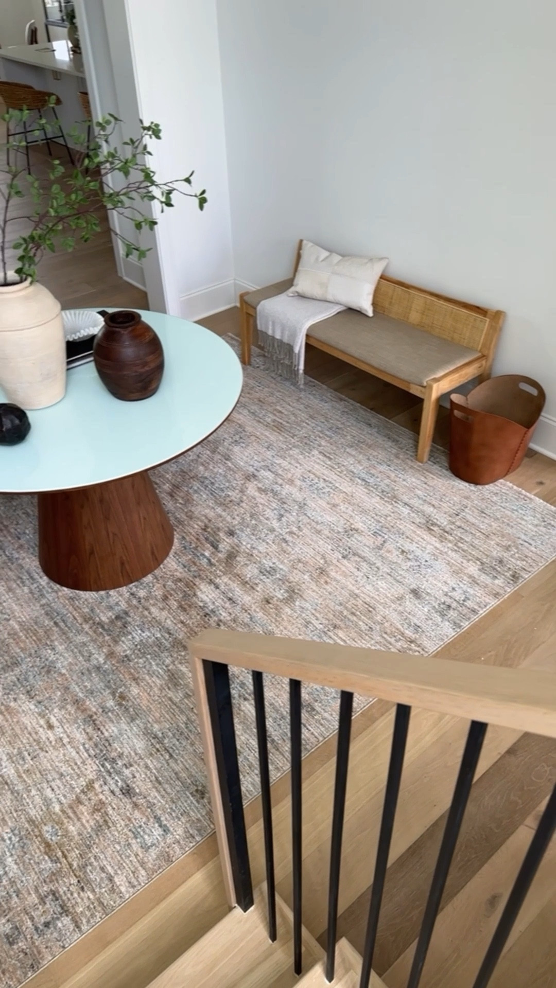 Donner Rattan Cane Entryway Bench curated on LTK