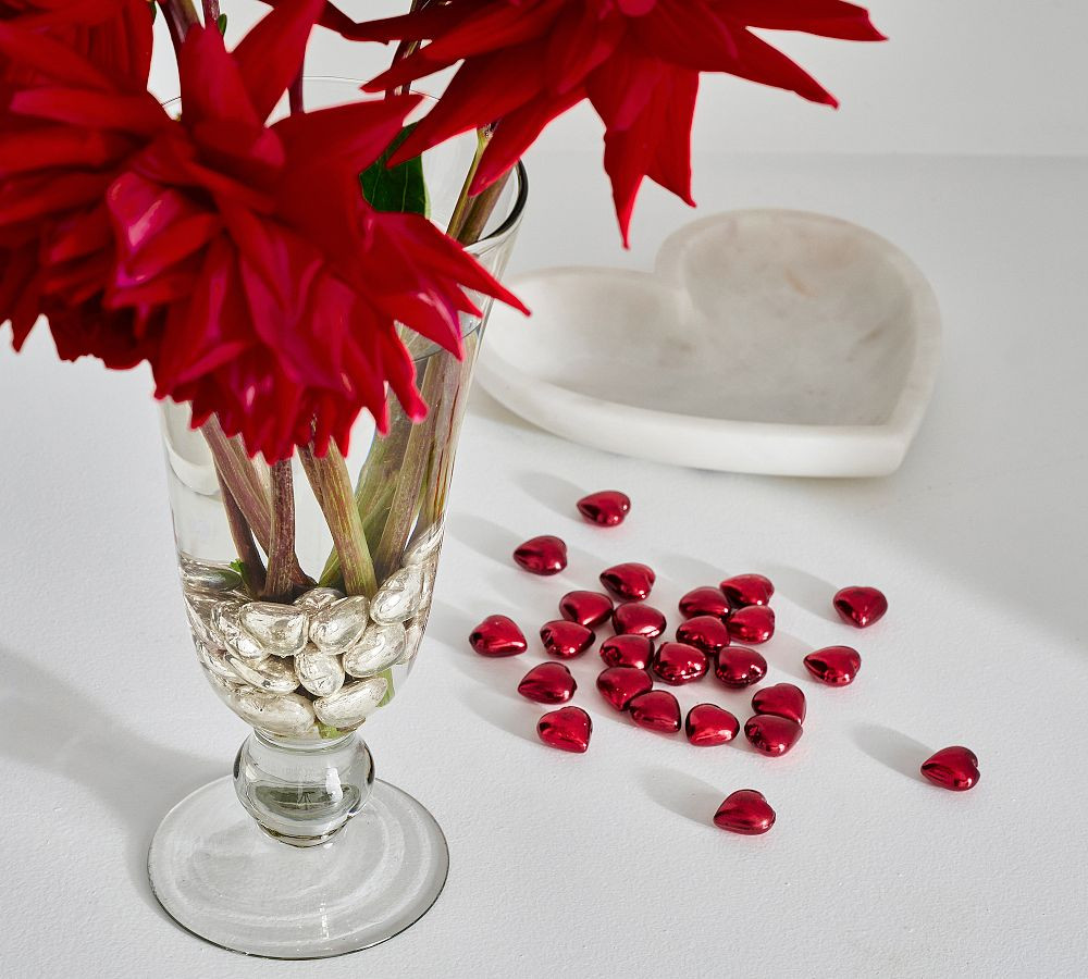 Glass Heart Vase Filler | Pottery Barn (US)