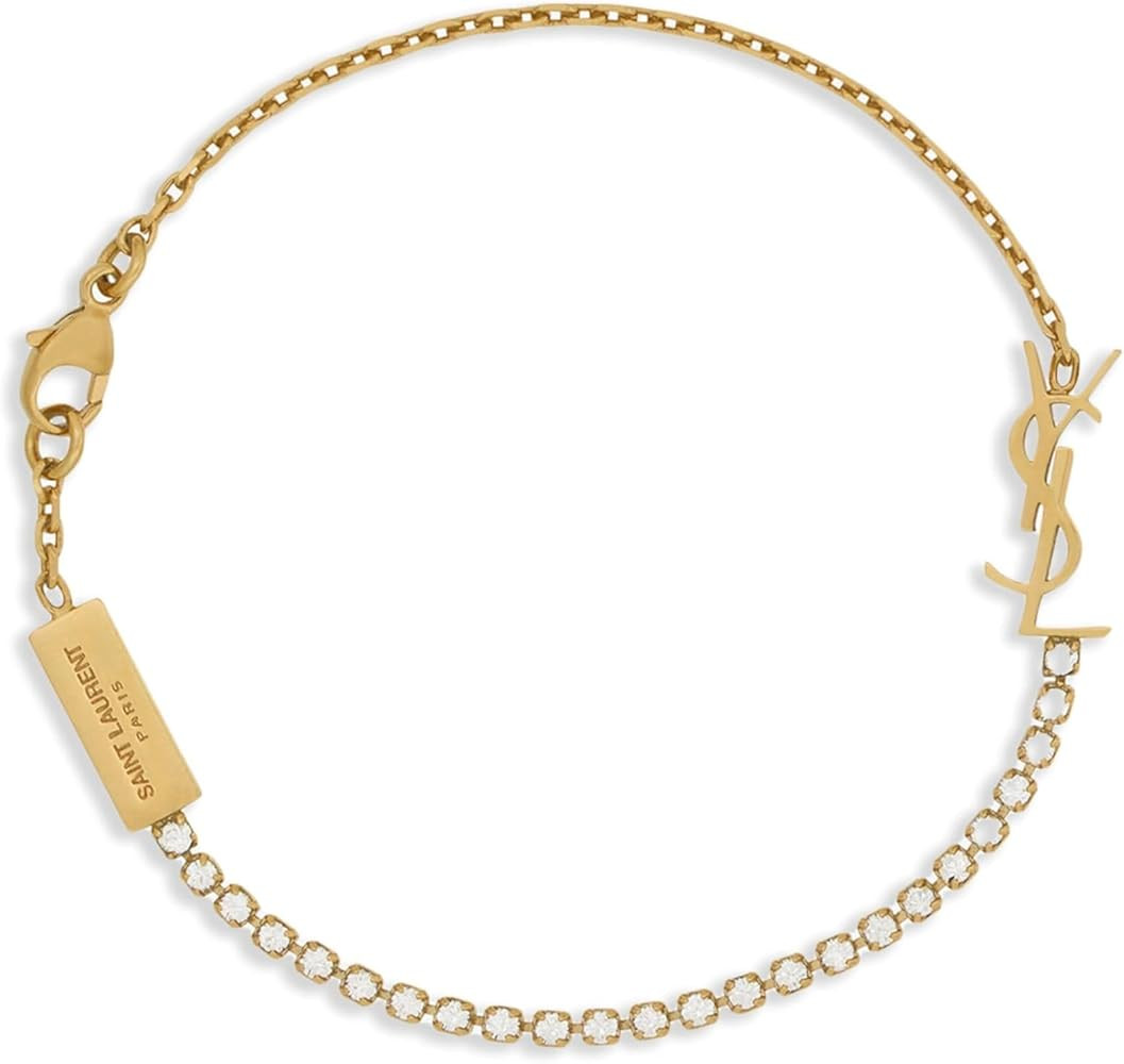 18K Gold Plated Initial Bracelet for Women – Dainty CZ Letter Chain, Luxury Designer Jewelry, S... | Amazon (US)