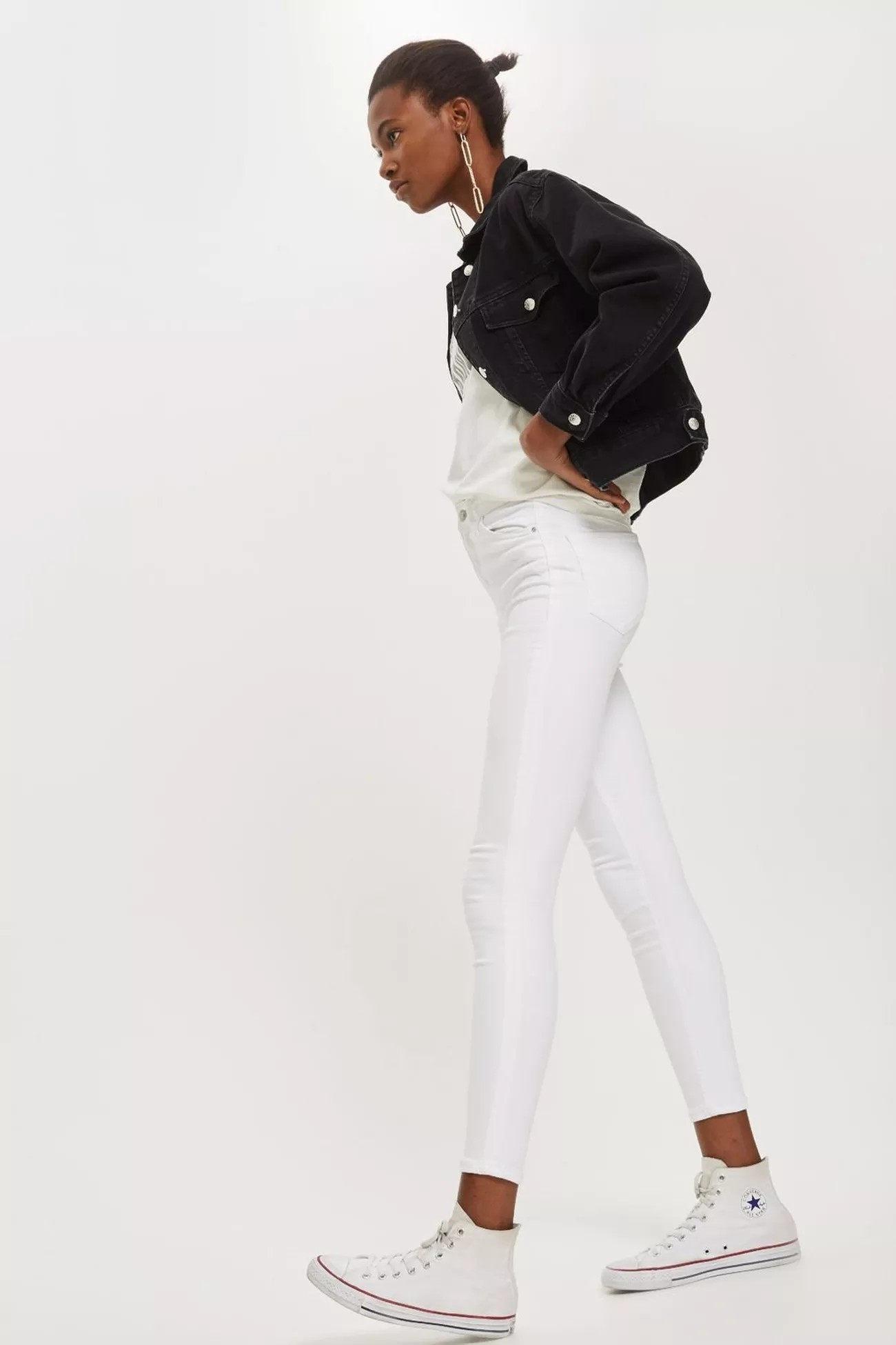 White Jamie Skinny Jeans | Topshop US