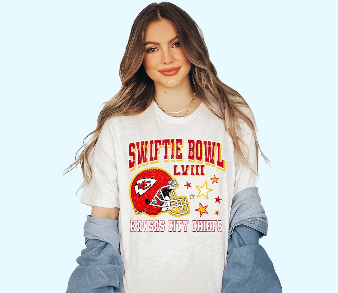 Super Bowl Swifi Shirt Kansas City Tee in My Kelce Era Shirt Swift Football Womens Chiefs Shirt S... | Etsy (US)