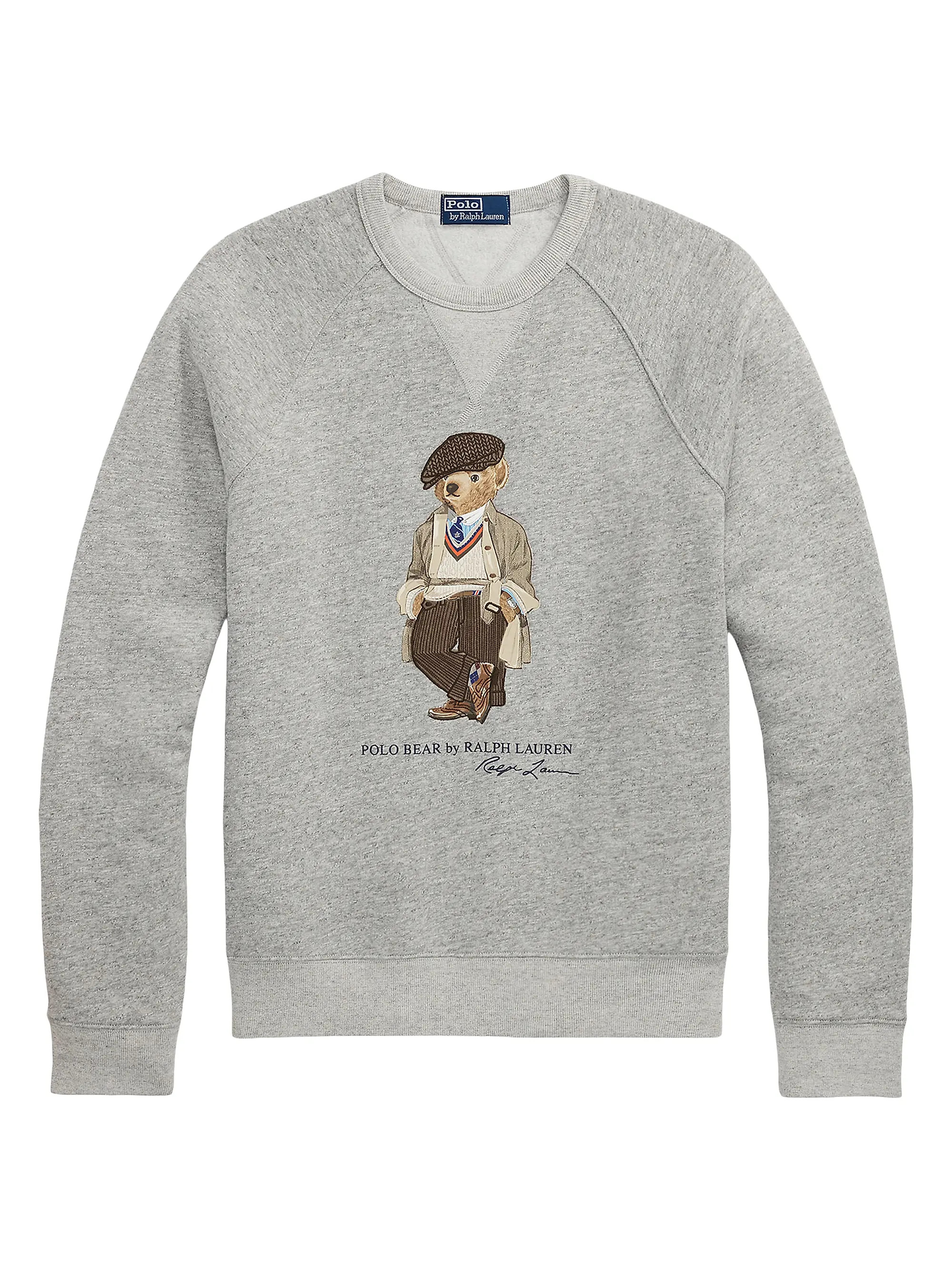 Polo Ralph Lauren Polo Bear Fleece Crewneck Sweatshirt | Saks Fifth Avenue | Saks Fifth Avenue